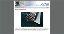 Desktop Screenshot of dovellnavalarchitects.com.au
